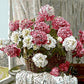 Pink & White Flowers Painting by Numbers