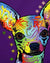 Psychedelic Chihuahua Paint by Numbers