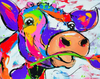 Rainbow Cow Paint by Numbers 