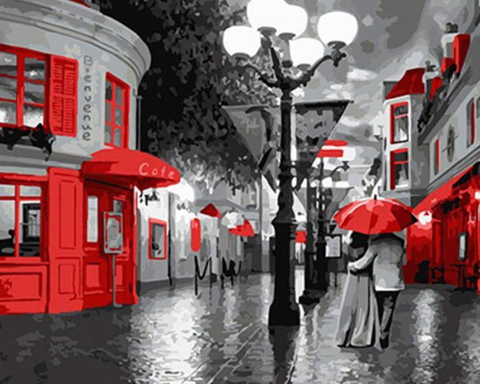 Street View Paint by Numbers Kit