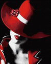 Red Hat Lady Paint by Numbers