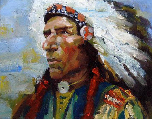 Red Indian DIY Painting Kit
