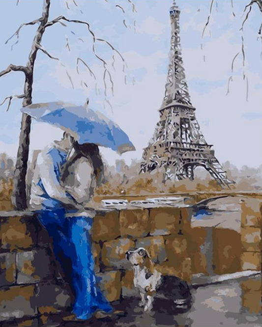 Couple's Love Paint by Numbers