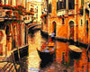 Venice Street &amp; Boat Paint by Numbers
