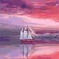 Colorful Sky & Ship Painting Kit