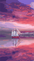 Colorful Sky & Ship Painting Kit