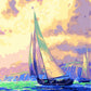Sailing Yacht Paint by Numbers