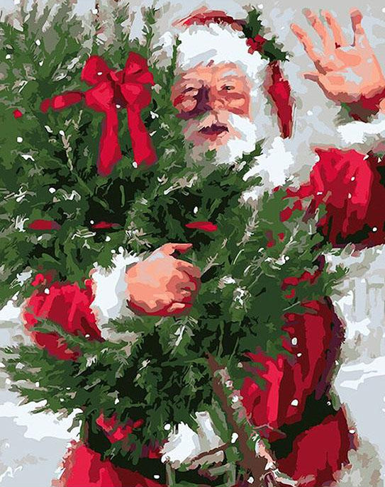 Santa Claus Paint by Numbers