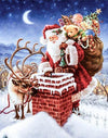 Santa with Gifts Paint by Numbers