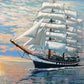 Sea Boat Paint by Numbers