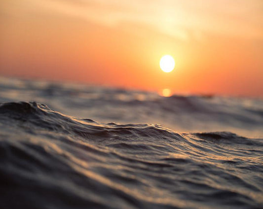 Sea Waves & Sunset Paint by Numbers