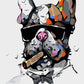 Smoker Bulldog Paint by Numbers