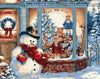 Snowman Painting by Numbers