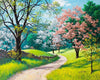 Spring Trees &amp; Pathway Scenery