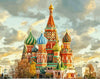 St. Basil&#39;s Cathedral Painting by Numbers