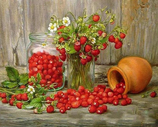 Strawberries DIY Painting Kit