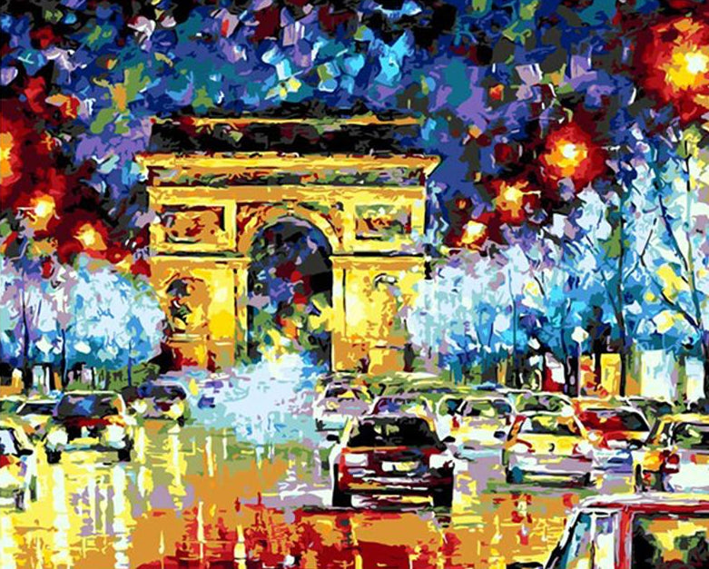 Street View Paint by Numbers