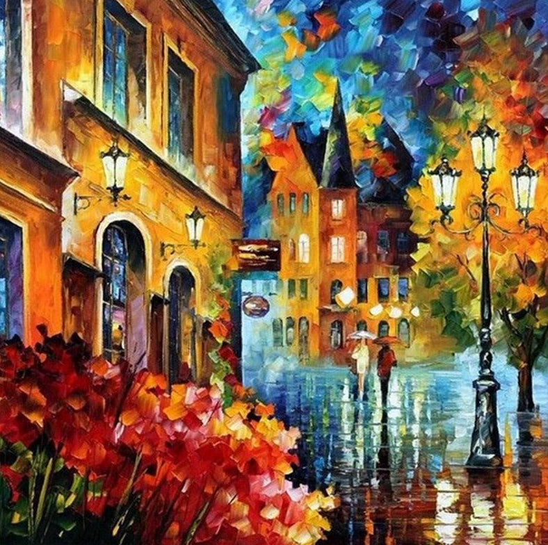 Street View Painting by Numbers