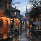 Street View at Night Paint by Numbers