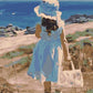 Stroll on the Seashore Paint by Numbers