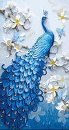Peacock Painting by Numbers