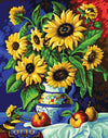Sunflowers &amp; Fruits Paint by Numbers