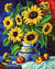 Sunflowers & Fruits Paint by Numbers