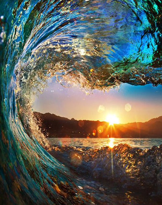 Water Wave Paint by Numbers