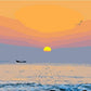 Sunset Sea View Paint by Numbers