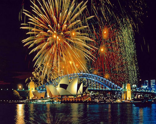 Sydney Opera House Paint by Numbers