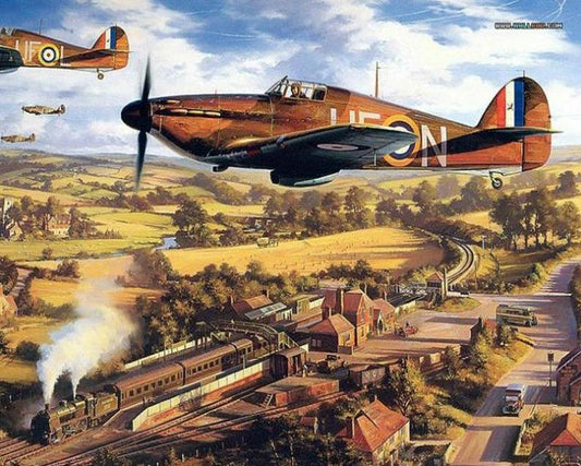 Tang-mere Hurricanes Paint by Numbers