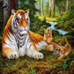 Tigers Paint by Numbers