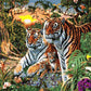 Tiger & Cubs Paint by Numbers