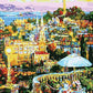 Seaside Town Paint by Numbers