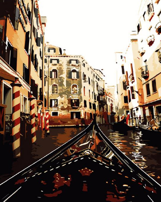  Venice City Tour Paint by Numbers
