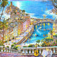 Town by the Sea Paint by Numbers