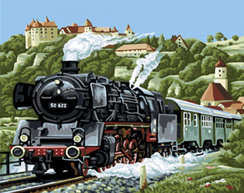 Train DIY Painting Kit