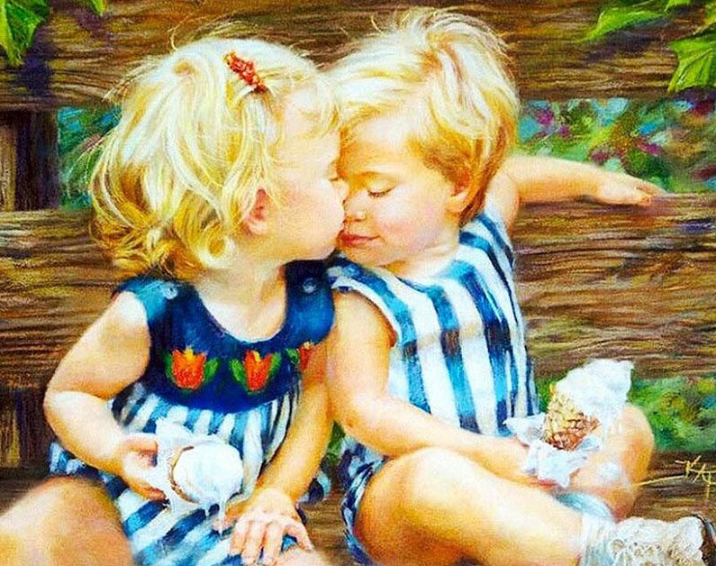 Kids Love Paint by Numbers