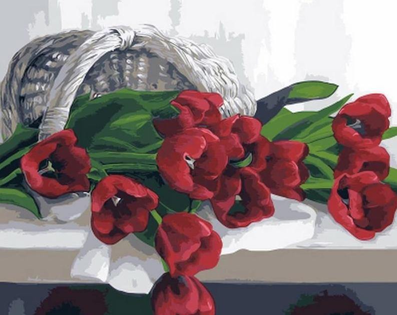 Tulips Bouquet - Paint by Numbers