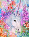 Unicorn &amp; Flowers Painting by Numbers
