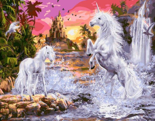 Unicorns in Fantasy Land Painting Kit