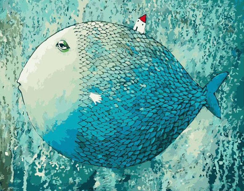 Fish Art Paint by Numbers