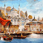 Uskudar Mosque Painting by Numbers