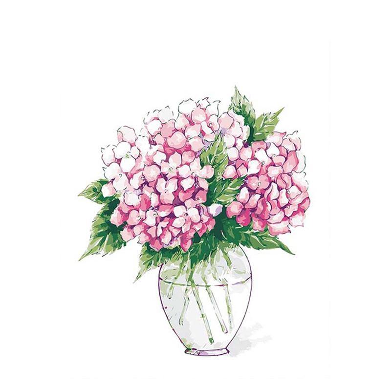 Vase of Flowers Painting Kit