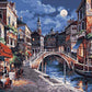 Venice at Night Paint by Numbers