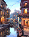 Venice Street Painting by Numbers