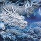 White Dragon Paint by Numbers
