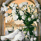 Pigeons & Flowers Paint by Numbers