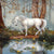 Unicorn in Forest Paint by Numbers