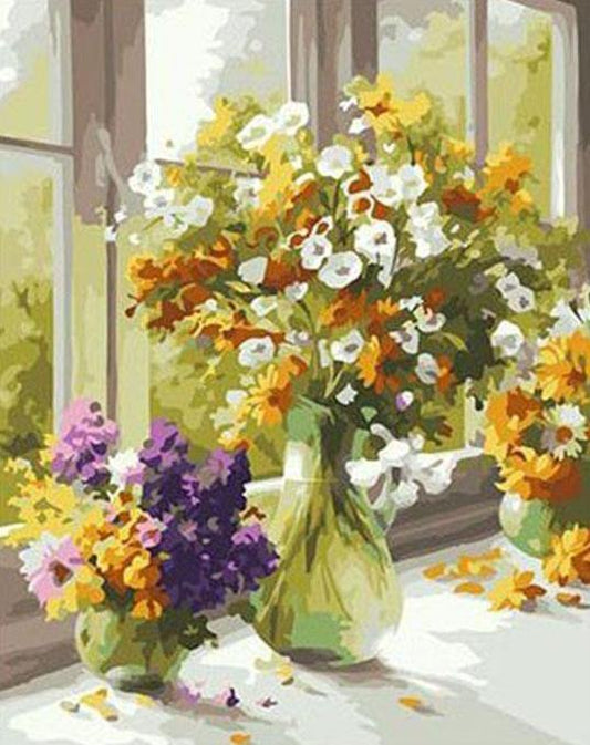Wild Flowers DIY Painting Kit